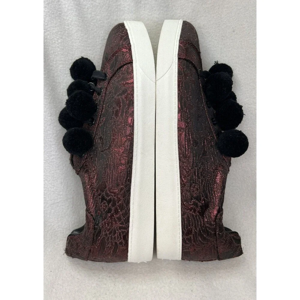 Circus Sam‎ Edelman size 11 WW Carmela Sneakers Pom Pom Shoes New